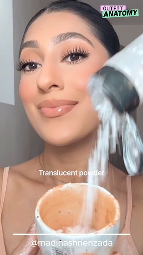 🔥DIY-TINTED TRANSLUCENT POWDER!🙀 #makeup #diy #powder #cosmetics #beauty #beautytips #beautyhacks #viralreels #reels | Outfit Anatomy