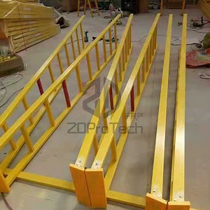 [Hot Item] 14 FT. Reach Fiberglass Platform Twin Step Ladder Load Capacity Type I Duty Rating