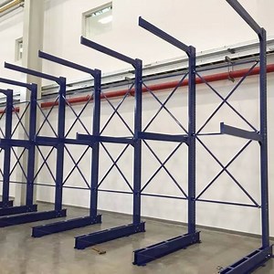 [Hot Item] Tube System-Aluminum Profiles Steel Industrial Pipe Shelf Pipe Storage Cantilever Rack