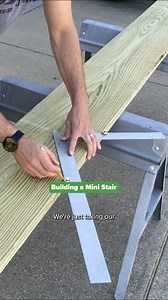 Building and Attaching Deck Stairs #homeowner #homeprojects #woodworking | Everyday Home Repairs