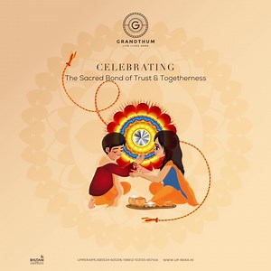 Bhutani Grandthum wishes you and your siblings Happy Rakshabandhan and hopes your bond intensifies by the day. . . #rakshabandhan #rakhi #rakshabandhanspecial #rakhispecial #brothersisterlove #rakshabandhangifts #brother #india #sister #happyrakshabandhan #festival #rakhicelebration #grandthum #bhutanigrandthum | Grandthum by Group 108