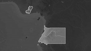 Equatorial Guinea Map Extract Border Grayscale: stockbeeldmateriaal en -video's (rechtenvrij) 3472180893 | Shutterstock