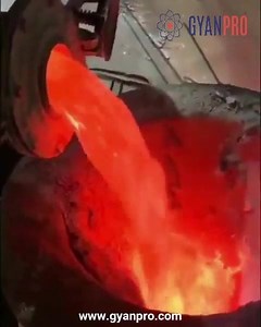 Pouring liquid metal #metal #scienceisfun #Scienceisawesome #GyanPro #STEAM #STEAMEducation #STEM #STEMEducation Copyrights to Respective Owners | GYANPRO