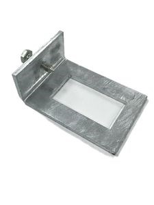 [Hot Item] L Shape HDG Square Holes Window Bracket Windows Type Strut Beam Clamp