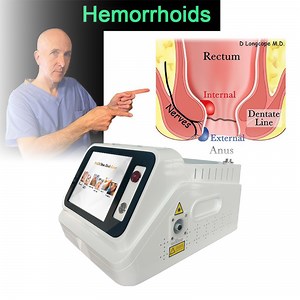 [Hot Item] Hemorrhoids Diode Laser Instrument Treatment Device 1470nm Removal Anal Fistula Hemorrhoids 980nm Diode Laser
