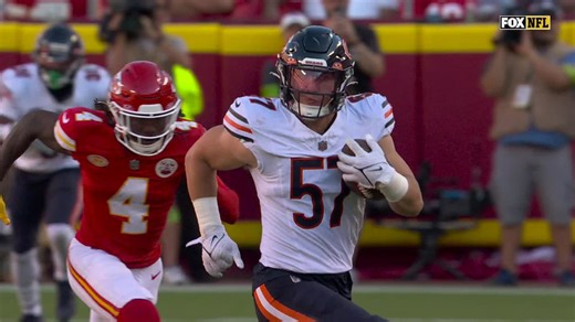 Jack Sanborn intercepts the Blaine Gabbert pass