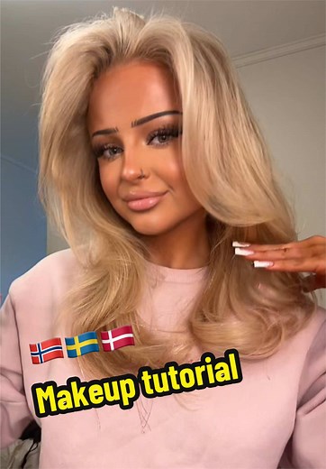 Scandinavian makeup tutorial for effortless Euro summer looks