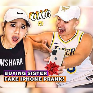 😂 GIVING MY SISTER A FAKE IPHONE 11! 📱 | Legit Tim