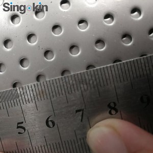 [Hot Item] 1mm 1.2mm 1.5mm Thickness Galvanized Finish Low Carbon Steel Perforated Metal Mesh Sheet