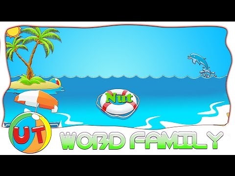 Make a word with ut | ut word Family | ut Rhyming words