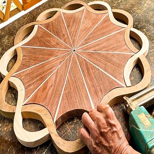 1.7M views · 10K reactions | The Most Beautiful Wall Clock You Have Ever Seen | WT HD Woodworking | Facebook