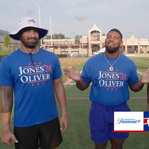 82K views · 935 reactions | Jones Oliver '24 has our vote.  #BillsMafia Our defensive line has some characters: bufbills.co/4cgCffh | Buffalo Bills | Facebook