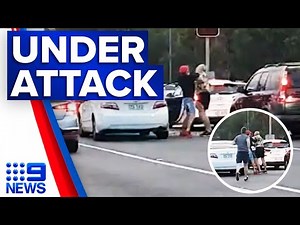 Man punched in road rage incident | 9 News Australia
