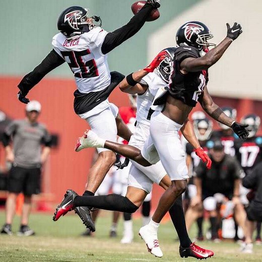 2.1K views · 1.1K reactions | Isaiah Oliver rising up for the one-handed pick  | Atlanta Falcons | Facebook