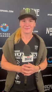 Valentina Shevchenko: "voy con todo, sin piedad, hasta la victoria en esta trilogía" #ESPNKnockOut #NocheUFC | ESPN KnockOut