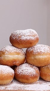 Cookie Dough Stuffed Sufganiyot 🍪🍩 We mashed up two of our favorite foods and came up with the best Hanukkah recipe ever! Save this recipe 🕎 INGREDIENTS ½ cup butter ½ cup brown sugar ¼ tsp salt ¼ tsp vanilla extract 2 tbsp milk ½ cup flour ¼ cup mini chocolate chips 2 balls pizza dough, homemade or store-bought, room temp Vegetable oil Powdered sugar PREP Mix together the butter, brown sugar, salt and vanilla extract. Add the milk and flour then mix again. Then mix in the chocolate chips. Ro