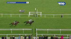 Three wins on the night for Richard Hannon as Jule In The Crown wins the Events Bar Management Fillies' Handicap with Tom Marquand in the plate | Newbury Racecourse