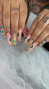 Uñas de san judas Tadeo Solo en Aurora Nail Art #auroranailart #uñas #nailart #Nogales citas al whats 631 101 6040 | Aurora Nail Art