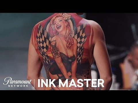Chris Blinston's Master Canvas Pinup Tattoo | Master vs. Apprentice (Season 6)