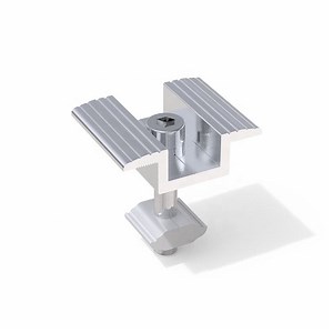 [Hot Item] Aluminum Solar Roof Ground Mounting System PV Module Panel Frame MID Clamp