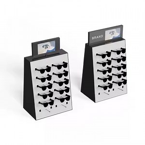 [Hot Item] Optical Shop Metal Eyeglass Sunglasses Display Rack Eyewear Frame Display Stand Moveable Sunglasses Display Stand