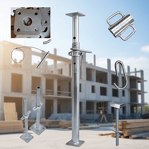 [Hot Item] Hot-DIP Galvanized Q235 Acrow Props 5t Load Telescopic Shoring Jacks for Concrete Formwork & Scaffolding Systems