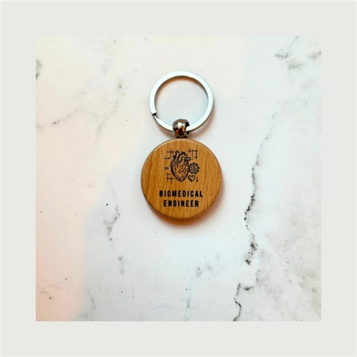 Biomedical Engineer Keychain | Engraved Engineer Gift | Heart Keychain | Custom Engineer Gift | Personalized Keychain | Biomedical Gift - Etsy Canada