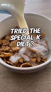 Have you tried the Special K diet?Two bowls a day keeps the body fat at bay 🤣 No sh*t Sherlock 🕵️ It’s no wonder you can’t stick to it long term. Tired, hungry, and feeling like rubbish are words I’ve heard many times! But did you know you can actually eat a LOT more food for the same amount of calories which will be packed with nutrients? Protein, Fibre, Micronutrients - the stuff that will fill you up and keep you feeling good. I know the one I’d rather pick. Just because something is low in