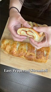Easy Pepperoni Stromboli with Store-Bought Pizza Dough 🍕