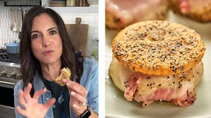 How to make ham and cheese cracker delights