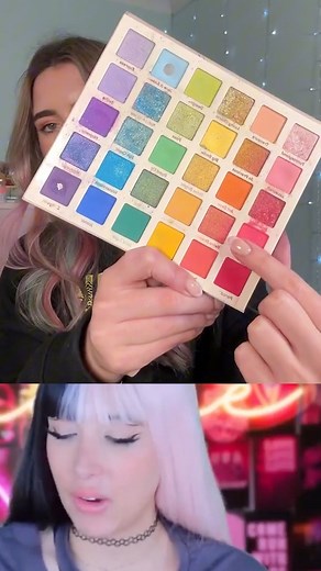 12K views · 69 reactions | Mechas de colores con SOMBRA de ojos!! Qué!??  #hairhacks #makeuphacks #hairtrends | Mariale | Facebook
