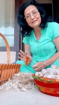 How to store garlic?