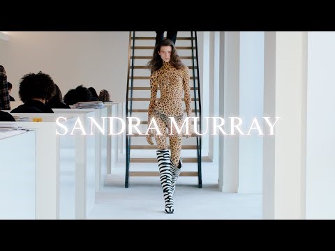 SANDRA MURRAY Best Model Moments FW 2025 - 4K