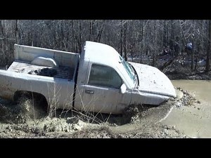CHEVY on TRACTOR TIRES BLASTIN THE REV LIMITER - JTARVER420 GOIN DEEP at SABINE RIVER RATS!