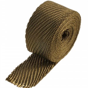 [Hot Item] Marine Exhaust Lagging Heat Shields High Temperature Insulation Band Motorcycle Exhaust Header Heat Wrap Tape