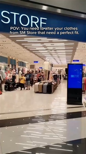 “Revamp your style effortlessly! at SM Store Sorsogon for expert clothes alterations that tailor your outfits to perfection! ✂️👗 #SMStyleSorsogon #TailoredElegance" The SM Store, Ground level near Cashier 2 #TheSMStore #Alterations #SMStoreSorsogon #ThisIsThePlaceForYou #EverythingsHereAtSM #ILoveSMCitySorsogon | SM City Sorsogon