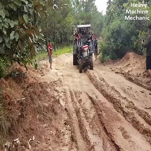 46K views · 667 reactions | The strongest and biggest truck carrying wood in the mud PT | Heavy Machine Mechanic | Facebook