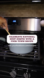 Cold weather calls for hot soup. 🍲 From hearty stews to creamy classics, Food Town has everything you need to ladle up love this month. Visit our website for soup recipes and let the simmering begin! | Food Town