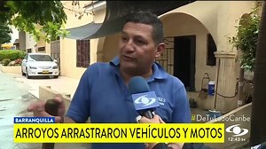 Fuertes arroyos en Barranquilla arrastraron vehículos y dejaron casas inundadas - http://bit.ly/2qyIJBM | Noticias Caracol