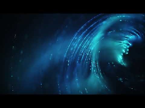 Particles Swirls Background Video - Blue - Free 4k motion background | motionstock