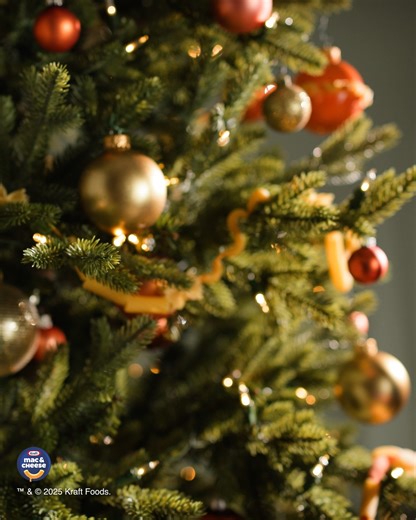 Mind if we get a little cheesy? 😉 Here's a delicious sneak peek of our first-ever Kraft Mac & Cheese ornament, available now! 🧀🎄🥄 Add to cart here: https://bit.ly/4iZ24oG | Hallmark Keepsake Ornaments