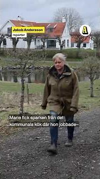 Marie ”stal” matavfall – fick sparken