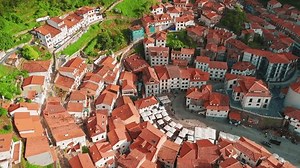 Aerial View Picturesque Cudillero Fishing Village Stock Footage Video (100% Royalty-free) 3791812081 | Shutterstock