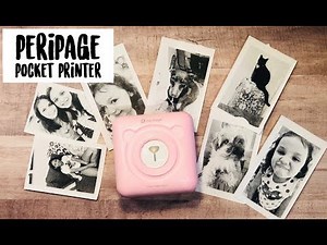 PeriPage Pocket Printer Demo
