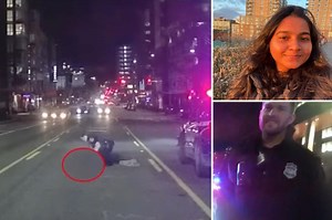 New body cam footage captures moments when officer hit and killed pedestrian
