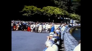 Lourdes, France 1974: Religious Pilgrimage To Lourdes in the Mid 70s 5 Stock Footage - Video of ground, lourdes: 187886872