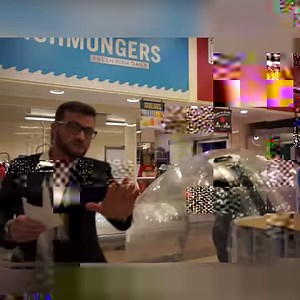 UK woman 'self-distancing' in ZORB BALL leaves shoppers bemused as she rolls around supermarket. | Newsflare