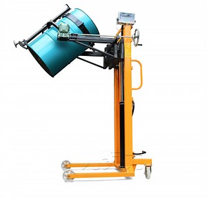 [Hot Item] Capacity 450kg Hydraulicdrum Rotator Manual Hand Drum Lifter Stacker Da450
