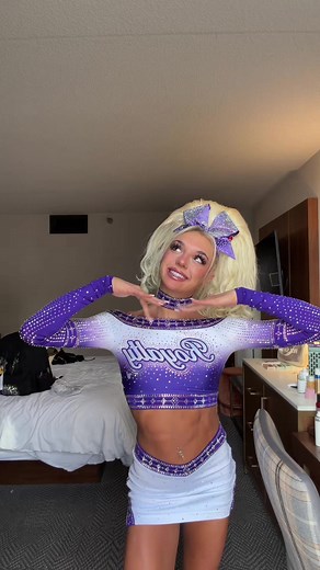 Blonde Cheerleaders Embrace Big Hair Styles