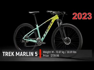 Trek Marlin 5 Hardtail Mountain Bike 2023!!!